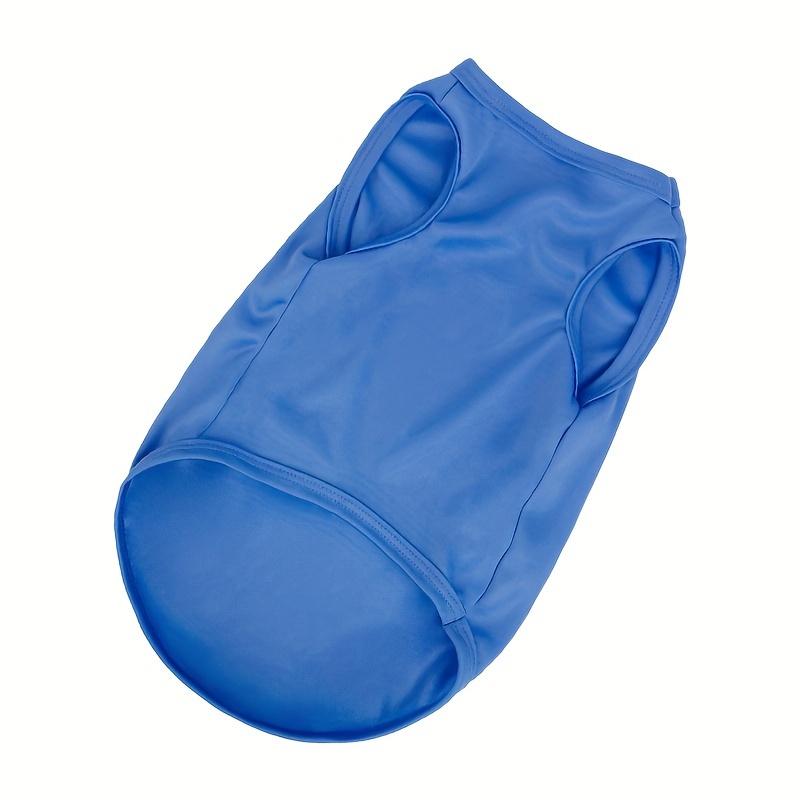 

Solid Color Pet Apparel, Puppy Shirt, Dog T-Shirt, Soft Comfortable Breathable Dog Vest, Summer Pet Clothes S