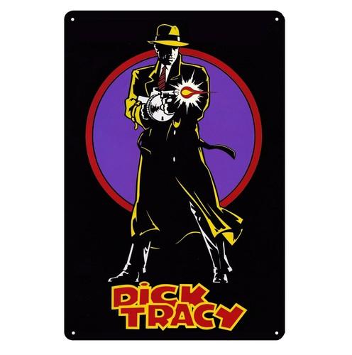 Dick Tracy Movie Metal Poster Tin Sign 20x30cm 20x30cm（7.8x11.8inch）