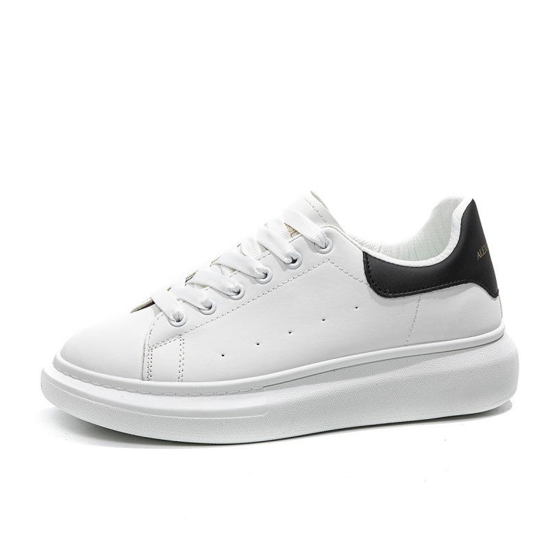 „2025 Frühjahr/Sommer Damenmode Ganlu Outdoor Plateau Weiße Sneakers“