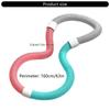 Weighted Soft Spring Hoop Foldable Fitness Hoop Exercise Hoop Slimming Exercise Equipment for Home and Travel