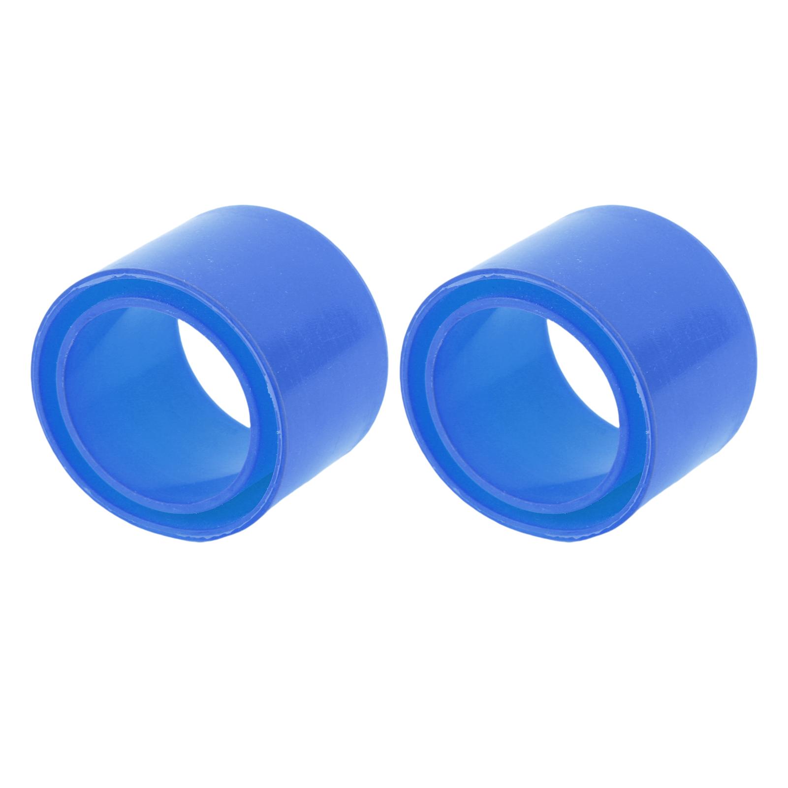 

2PCS Fishing Rod Holder Tube Insert Protector Rubber Tube Cap for 2 Inch Tube Fishing Rod Rack синий