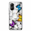 Glass Case for Poco X7 pro Luxury Phone Back Capa Lovely Case for PocoX7pro X 7 pro Hard Tempered Shield Animals Cartoon Cover