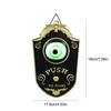 Animated Eyeball Halloween Horror Doorbell with Spooky Sounds LED Hanging Doorbell Trick Or Treat Prop for Halloween Decorations