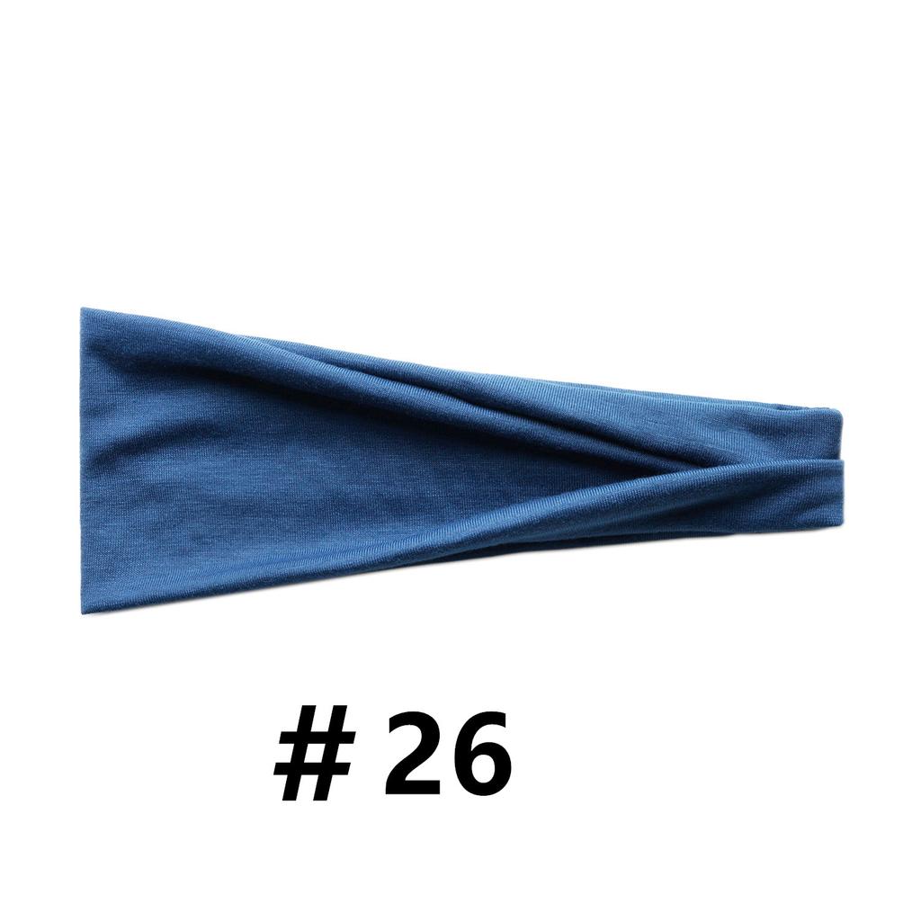 Headbands for Women Non Slip Sweat Hairbands Elastic Soft Stretchy Head Bands Sports Workout Yoga Outdoor Running Travel Headwrap Hair Accessories
