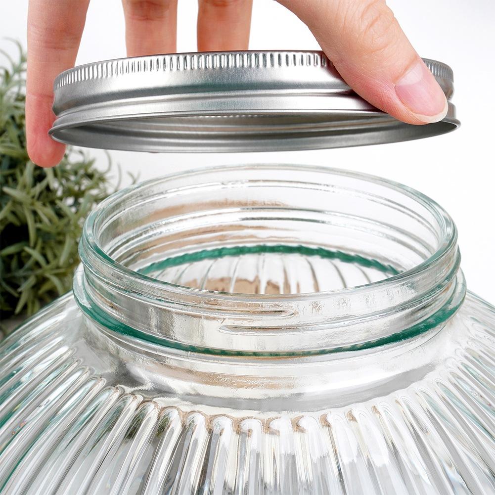 Słój Słoik Do Napojów Z Kranikiem Szklany Dystrybutor Na Napoje Kulka 5.5L EXCELLENT HOUSEWARE 139774