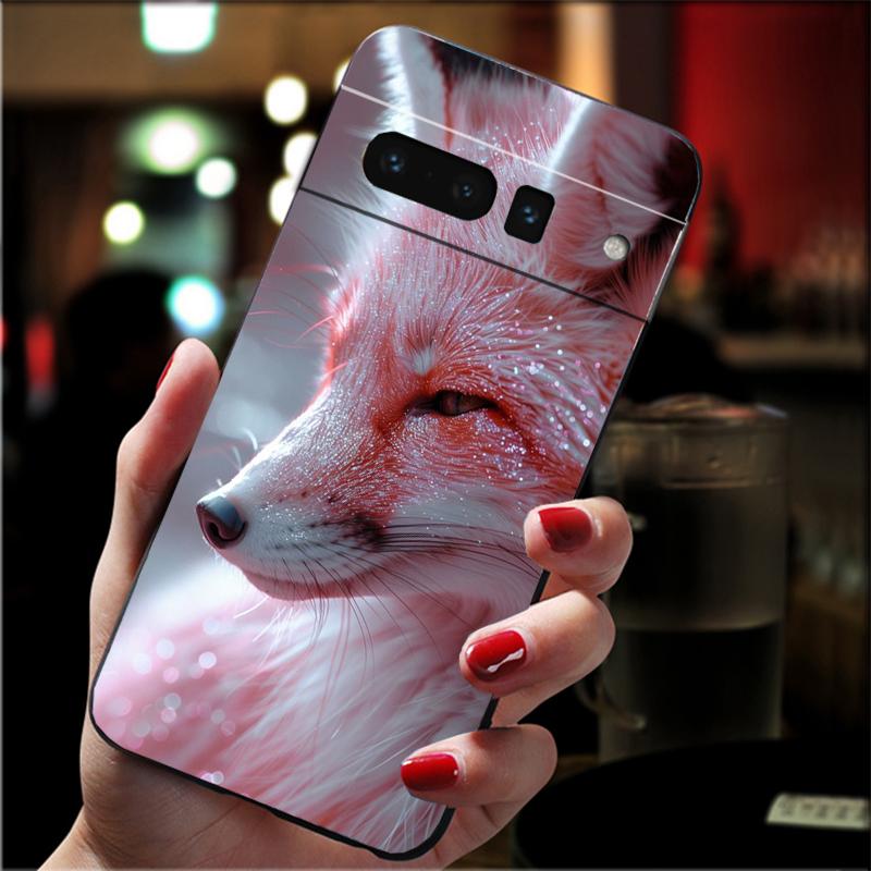 Phone Case For Google Pixel 10 9 Pro XL 9A 8 7 6 Pro Pixel 8A 7A 6A Pixel 8 7 6 5 Cute Fox