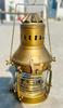 Solid Brass Anchor Lantern: Vintage Maritime Style Electric Lamp