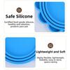 Reusable Pet Canned Lid Silicone Feeders Food Can Lid Storage Top Cap Cover  Pet Daily Supplies