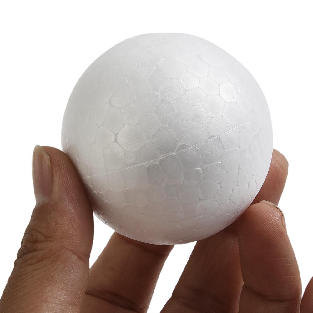 

1Pcs Blank Round Solid Polystyrene Foam Ball For Wedding PartiesCraft 6cm/7cm/8cm/9cm/10cm/12cm Handmade DIY Production 6cm