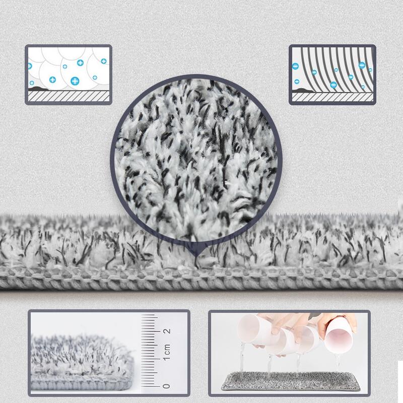 37cm Hands-Free Flat Mop Refill Pads (2-pack)