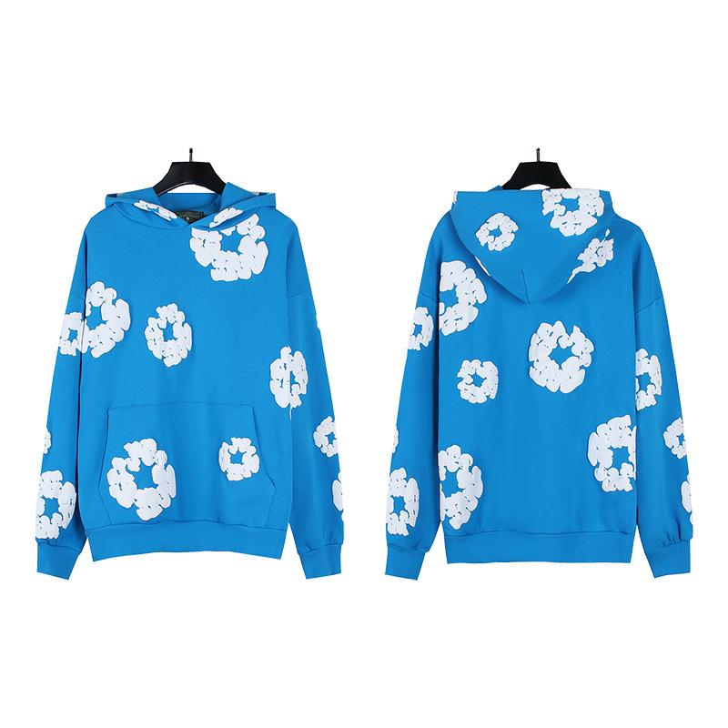 Denim Tears Unisex Ziedu Dizaina Tīras