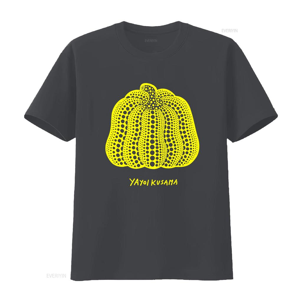 New Japanese Artist Yayoi Kusama Pumpkin T Shirt Infinity Mirrors Design Size Xl Nwt Vintage Washed Versatile Breathable Casual