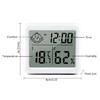 Room Thermometer and Humidity Gauge with Clock Calender ℃/℉ Switchable for Home