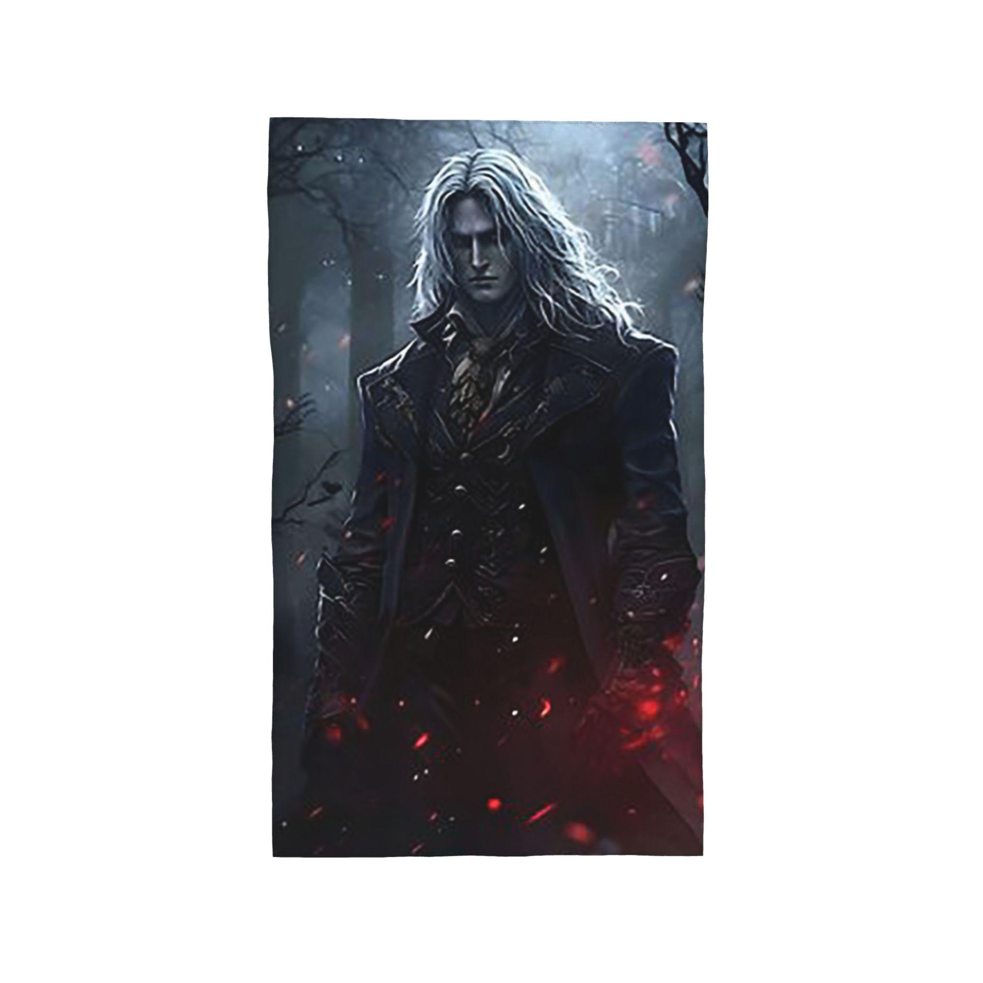 

Alucard Vampire Game Soft Face Towel Quick Dry Pool Bath Cotton Towels Absorbent W40*H60(CM)