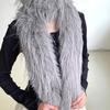 Plush Tassel Scarf Spring and Winter Thickened Ostrich Feather Plush Shawl with Fluffy Scarf Encryption Shawl