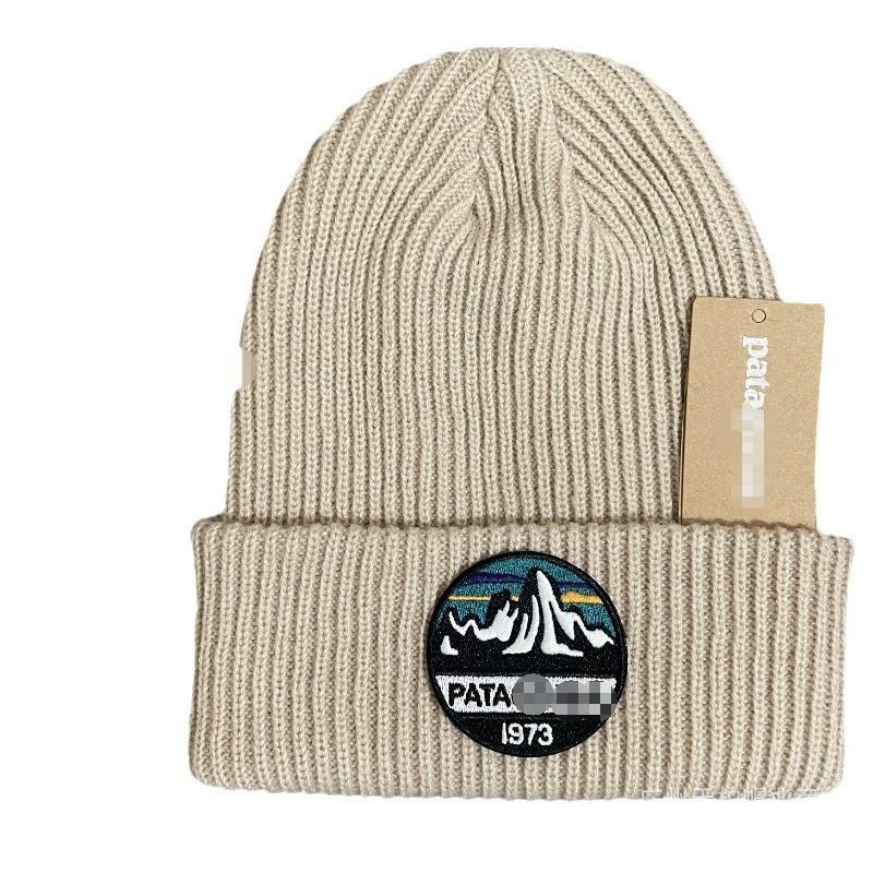 Hat Winter Knitted Outdoor Windproof Snow Mountain Decoration Fashion Warm Hat