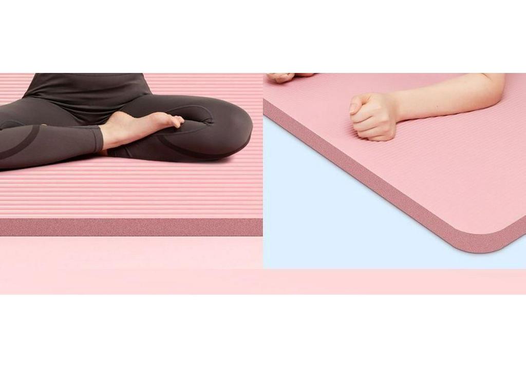 Girls' Non-Slip Yoga Mat: Widened, Thickened, Soundproof, Shock-Absorbing for Home, Dorm & Indoor Dance