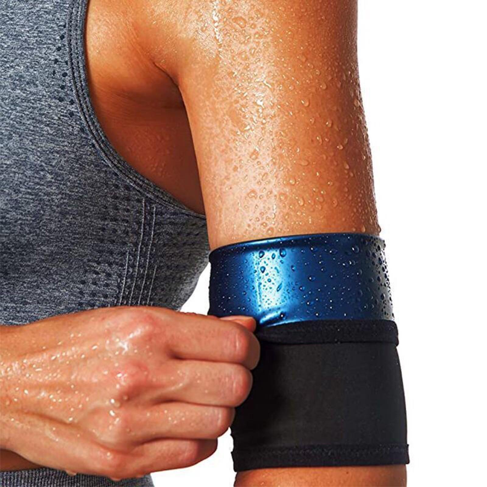 

Женщины Йога Упражнения Фитнес Похудение Потная Нарукавная Повязка Протектор S синий