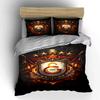 Shield, stars, flames, logo. Bedding sets Duvet cover sets Duvet covers Pillowcases(1 * Duvet Cover 2 * Pillowcases without duvet insert)