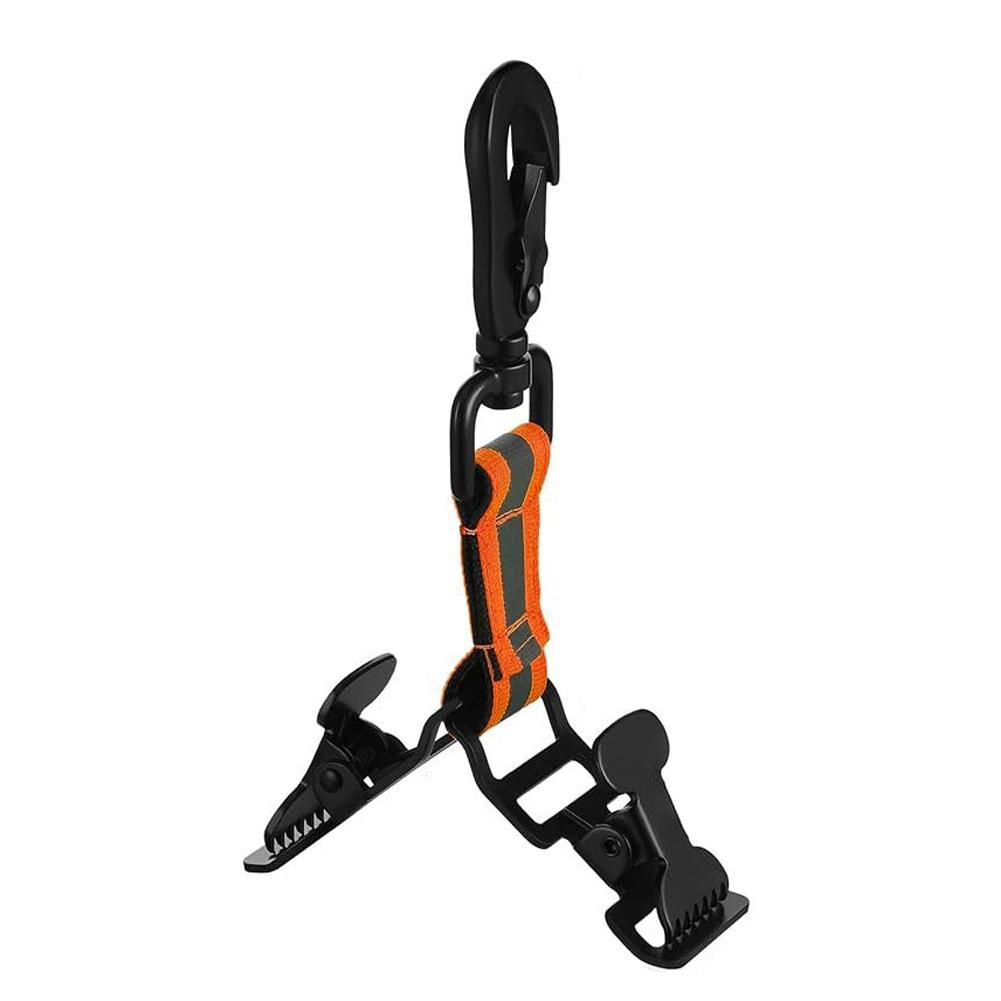 Portable Firefighter Safety Glove Strap Universal Durable Glove Keeper Clips Multifunction Mitten Hanger Guard