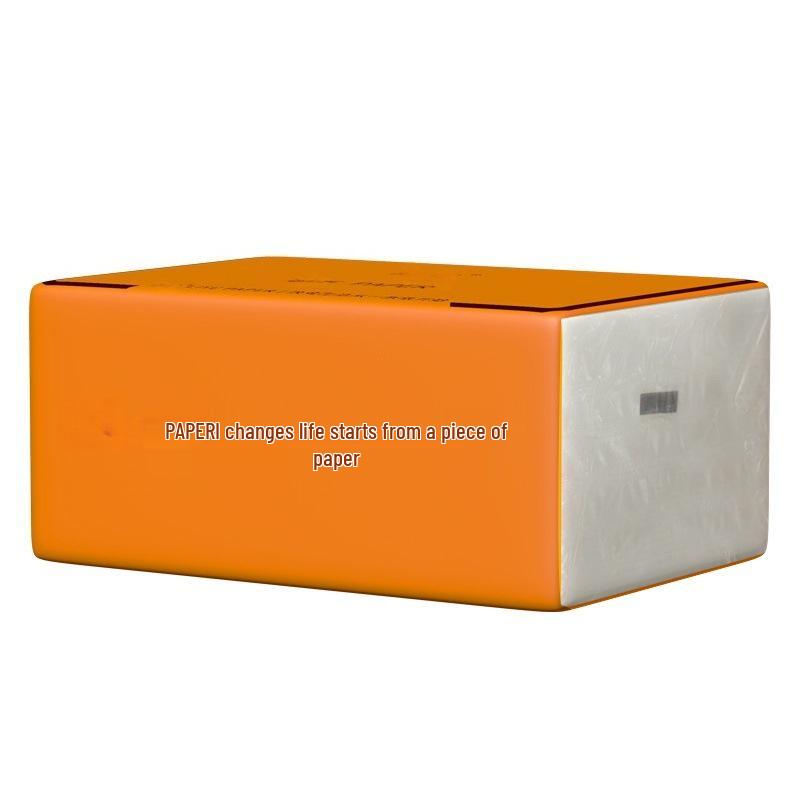 Whole Box Hanging Facial Tissues - Pull-Out Thickened Napkin & Toilet Paper Combo for Home Use