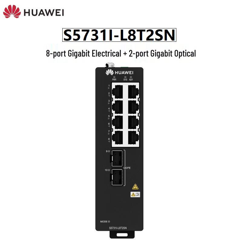 

Huawei S5731I-L8T2SN Industrial Layer 2 Switch