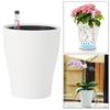 Self Watering Planter Decorative Plant Pot for Indoor Outdoor Plants Flower with Water Level