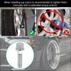 uxcell Taper Seat Wheel Bolt Lug Nut Chrome Wheel Stud Set 17mm Shank M12 X 1.5 8pcs