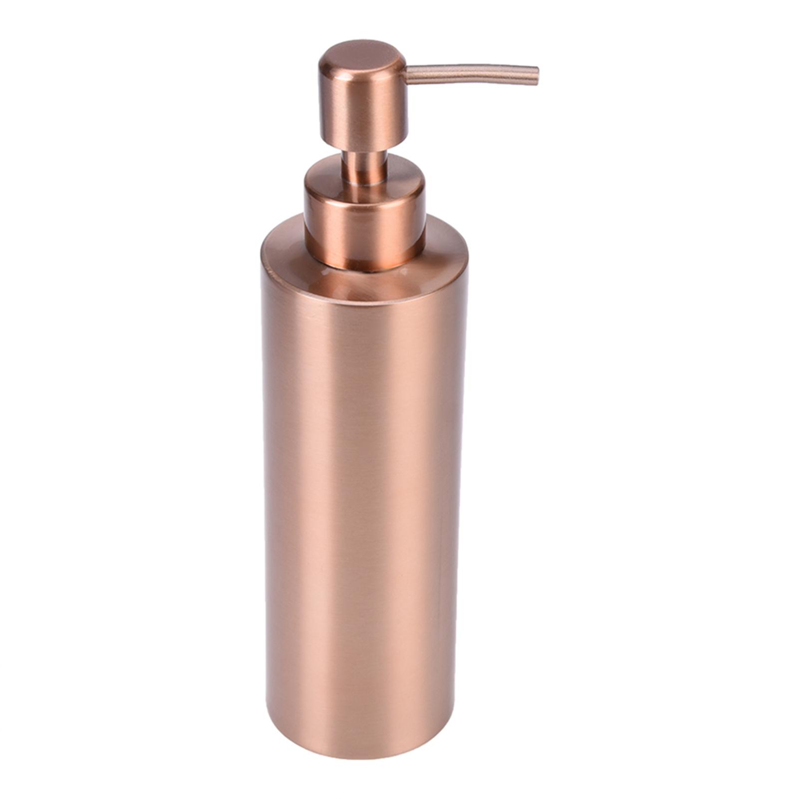 

Stainless Steel Kitchen Bathroom Countertop Hand Pump Liquid Soap Dispenser Lotion Bottle 350ML