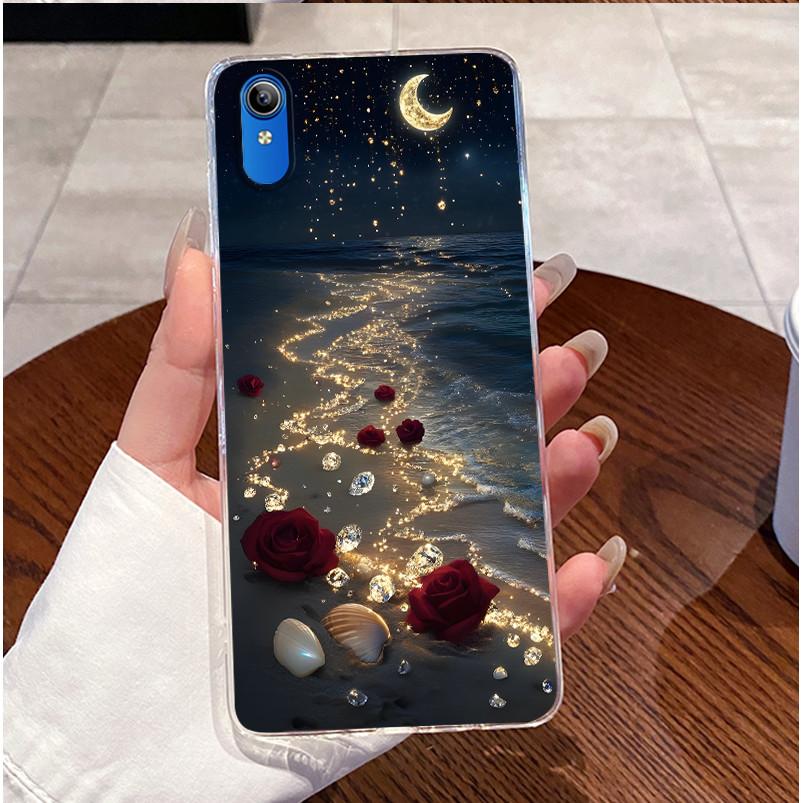 Case For Vivo Y91C / Y1S / Vivo 2015 / 1820 Luxury Cute Love Rabbit Funny Pattern Casing Ultra Thin Slim Clear Soft Phone Case