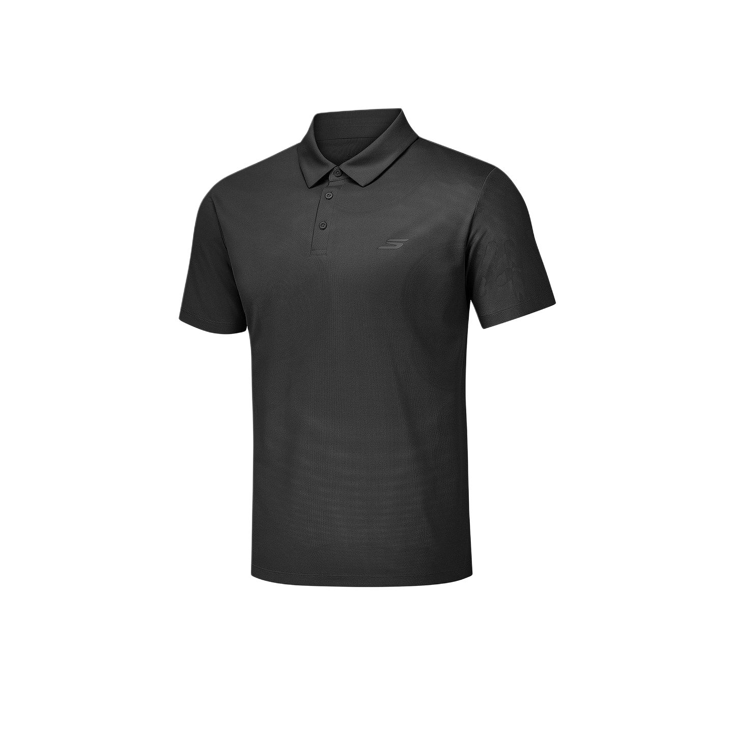 Skechers Breathable Moisture-Wicking Knitted Polo Shirt Men tops P226M350-0018 S