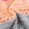 Fashion Women Casual Patchwork Long Sleeves Hooded Sweater Cardigan Blouse Tops