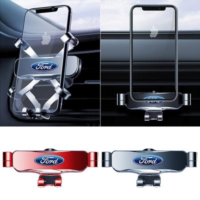 Uchwyt na telefon komórkowy do kratki nawiewu Czujnik grawitacyjny Uchwyt samochodowy do Ford Ranger Focus Kuga Mustang S-MAX Transit Mondeo Fusion Fiest