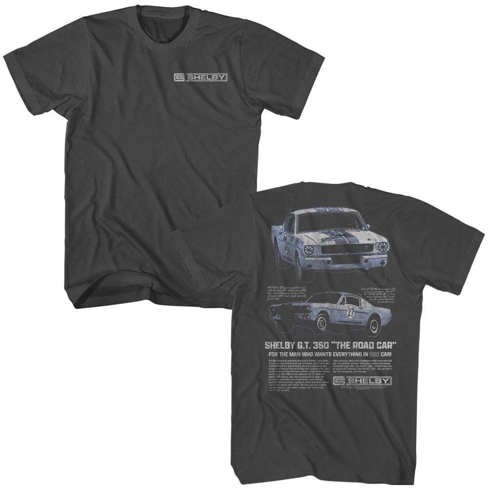 Carroll Shelby GT 350 Two Angles Smoke Icon Shirt 120