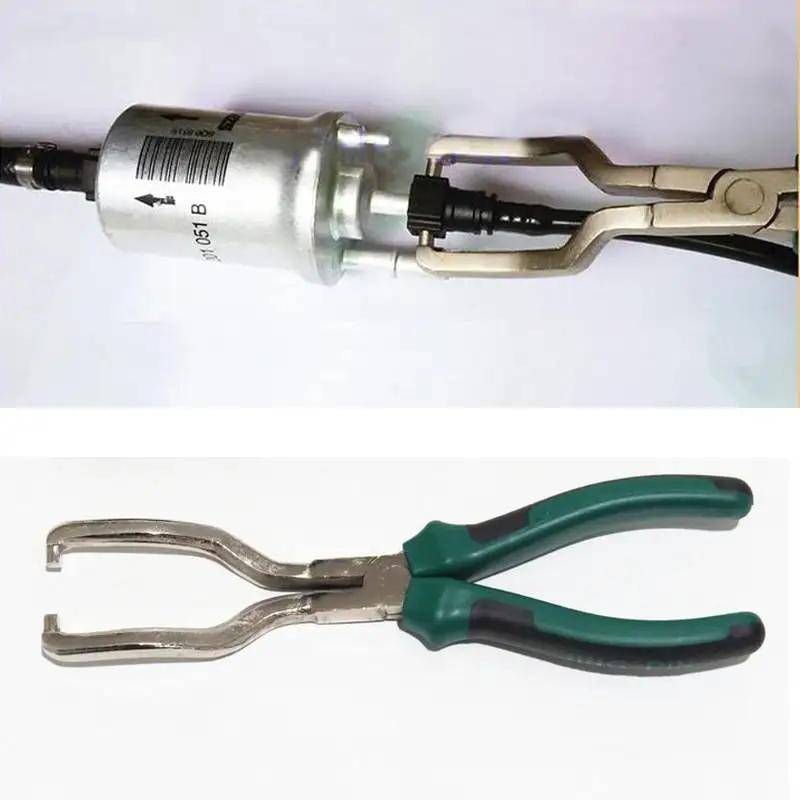 Fuel Pipe Joint Pliers Filter Caliper Oil Tubing Connector Disassembly Tools Quick Removal Pliers Clamp Repair