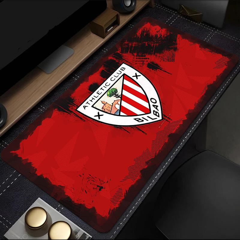 Athletic Club Bilbao Crest Mouse Pad, Rubber Base, Mouse Pad for Gamers and Office Use, Gaming Desk , Easy To Clean Mat Christmas fan gifts