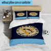 Penguins Hockey Jersey 3PCS Bedding set,Ideal for 1pc Duvet Cover And 2pcs Pillowcases Perfect for Fan gift,Ideal for Bedroom, Dormitory