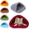 Pet Cat Dog Nest Bed Puppy Soft Warm Cave House Winter Sleeping Bag Mat Pad