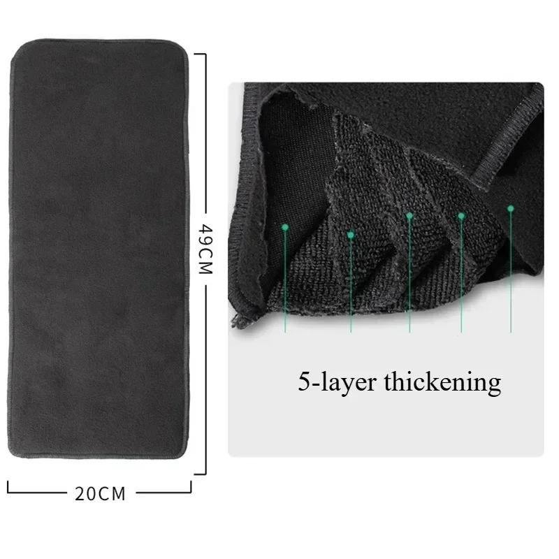 1 stk Gjenbrukbare Voksenbleier Stor Størrelse Vaskbar Stoffbleie for Pasienter Eldre Menn og Kvinner Inkontinensbukser