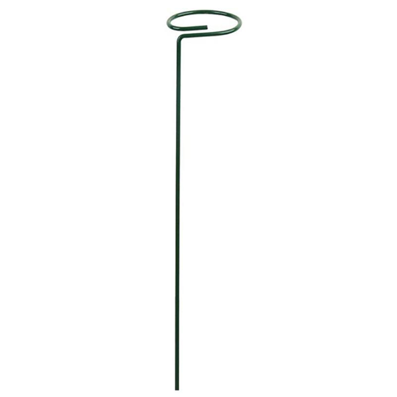 Garden Support Stake Ring Metal Garden Plant Supports Single Stem Shrub Holder G32A