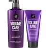 Mise En Scène Volume Care Purple Collagen Shampoo 680ml + Treatment 330ml 1 Set for Fine and Weak Hair, 1 Set