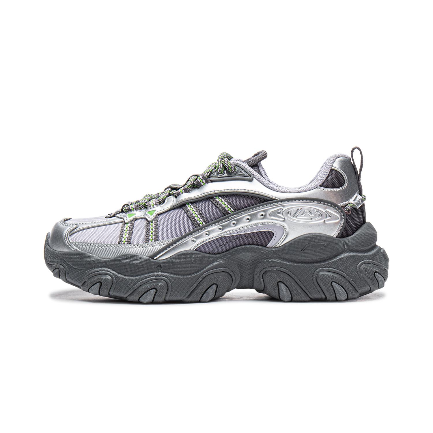 

Li Ning Cat Paw Lite3 Slip Resistant, Abrasion Resistant, Breathable, Lightweight Low top Chunky Sneakers Women s AGCW004-4 38