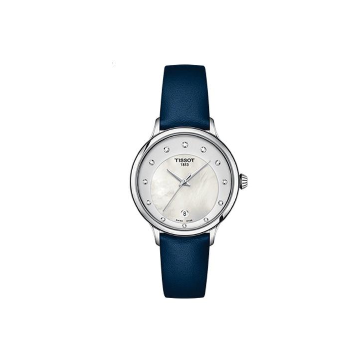 

TISSOT Nourishing Ting Collection Quartz Movement Women s Watch 33.17mm White Dial Stainless Steel Case T133.210.16.116.00 Pearl White Watch Dial