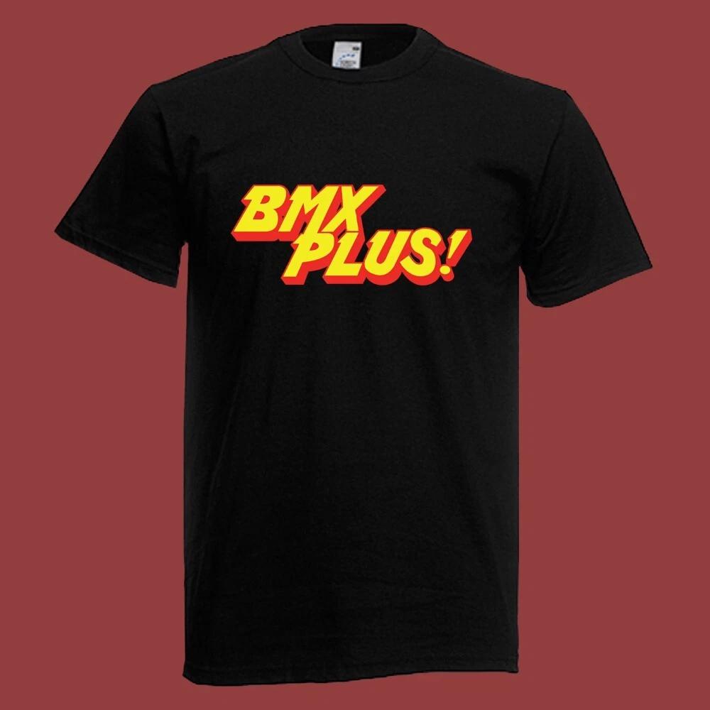 Men s and Women s T-shirts BMX PLUS Men s Black Size S-5XL L