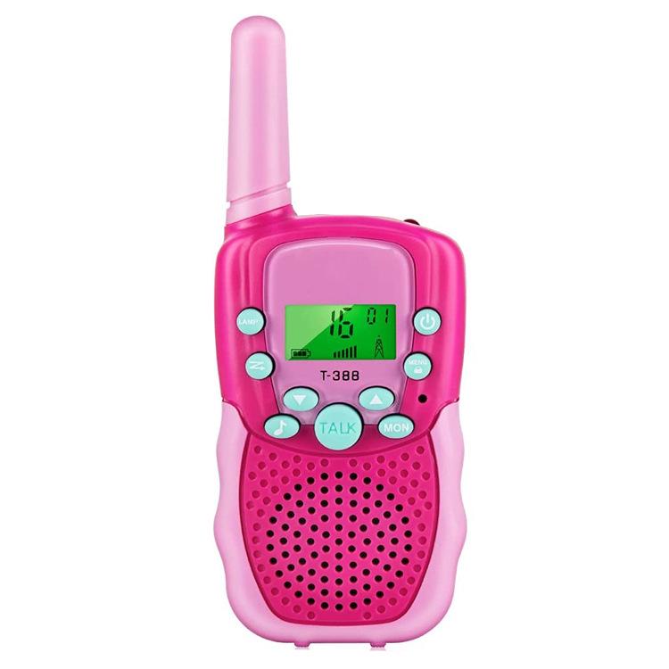 Children's Walkie-Talkie: Single Pack, 388 Channels, Ideal for Parent-Child Communication.