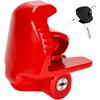 Cenipar Trailer Hitch Lock Universal Size Fit 1-7/8", 2", And 2-5/16" Couplers, Heavy Duty Steel, For Vehicles, Trailers, And RVs(Red)