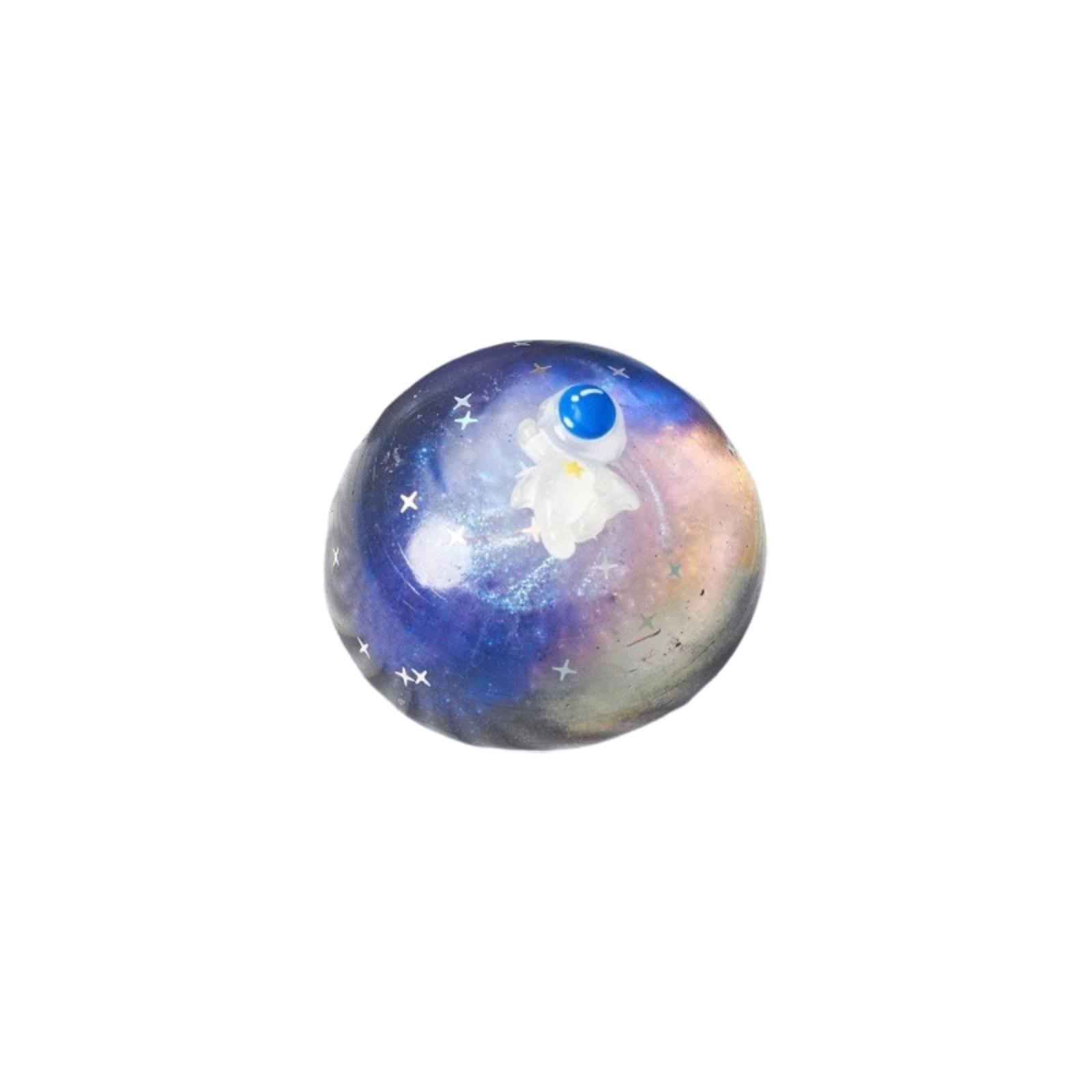 Planet Toy - A -themed Stress-relieving Toy Featuring A Slow-rebounding Planet To Anxiety And Provide A Sensory Play Experienc синий