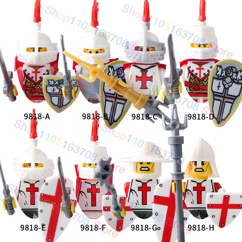 Hochwertige Mittelalterliche Fantasy-Kreatur Hochwertige Ritter Hochwertige Figuren Hochwertiges Gebäude Hochwertige Bausteine Hochwertige Römisches Heer