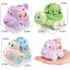 Baby Toy Car Rattle - Press & Go Friction Powered Truck, Soft Rolling Cars For Toddlers 1-3 Perfect Birthday Gift For Girls Boys