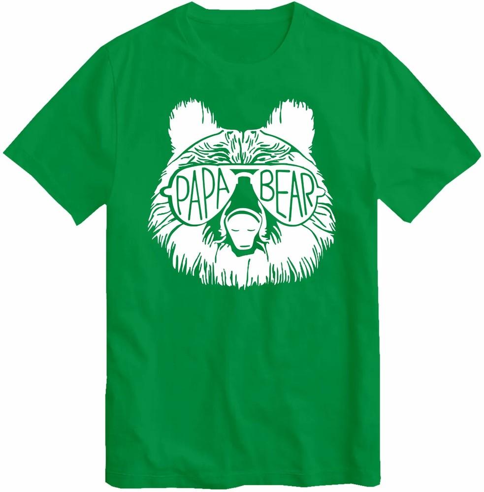 Papa Bear TShirt Sunglass Dad Shirt Fathers Day T Shirt Husband Birthday Top S